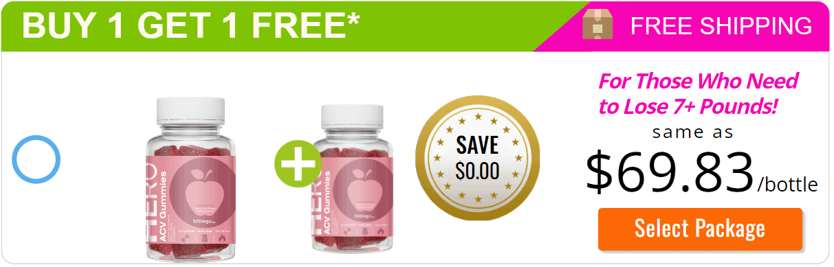 hero keto acv gummies 1 bottles price